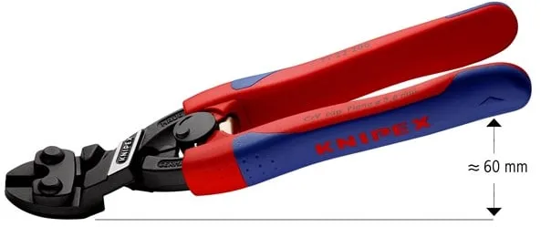 KNIPEX CoBolt® schwarz brüniert 200 mm, 71 22 200