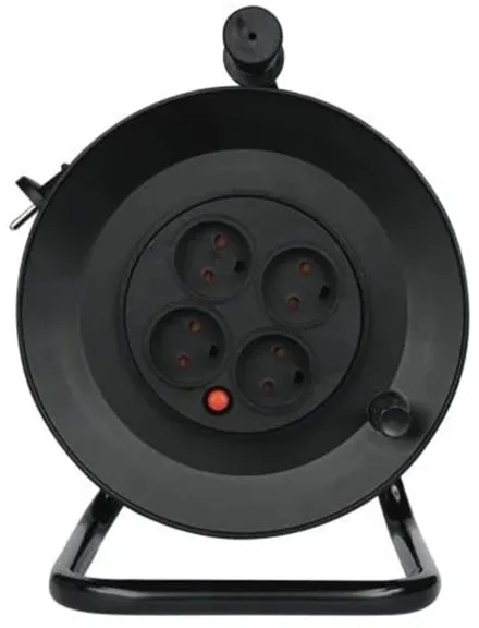 Nordic Quality Kabeltrommel DK H05VV-F 2x1.0mm² 25m