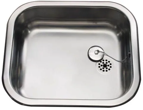 Juvel Intra juvel Spüle K400 400 x 340 mm Edelstahl mit Stöpsel