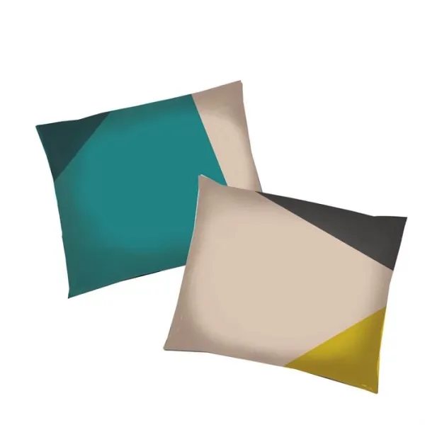 Auping Diagonal AUP Aqua blue - Kissenbezug - 60x63 cm